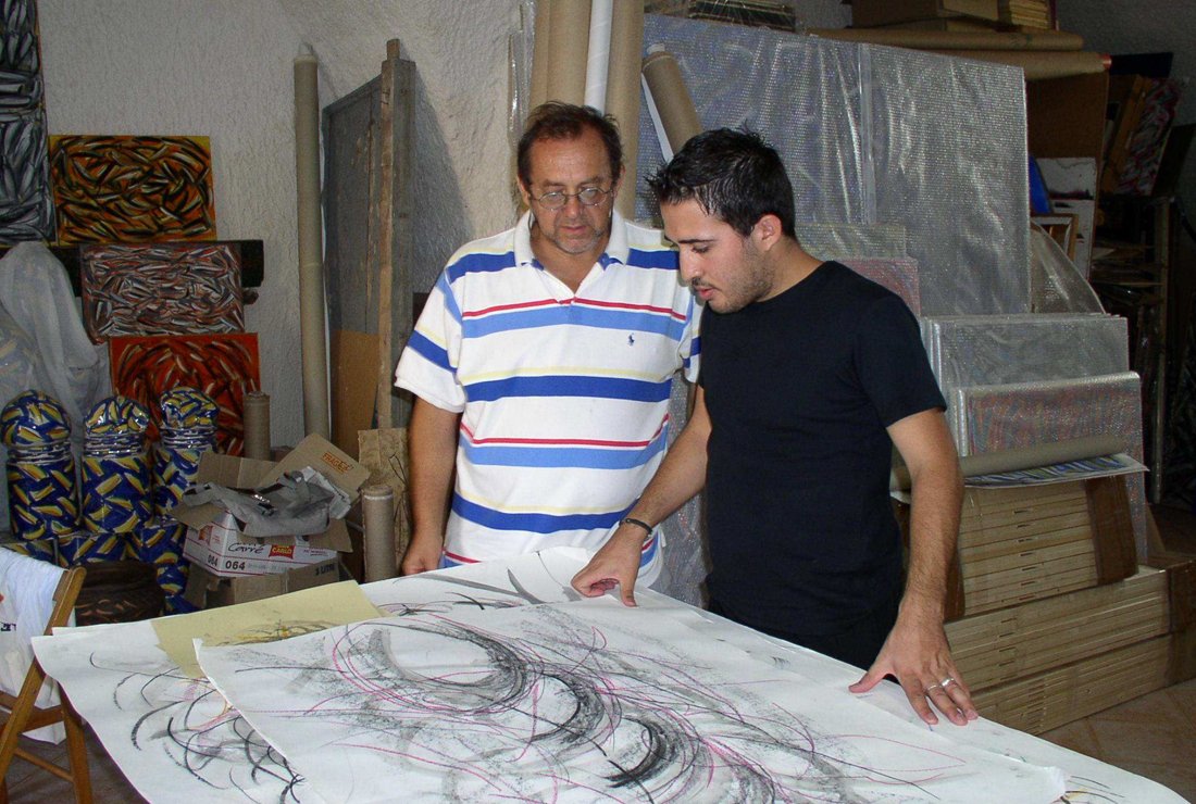 Stiefnu with Cosimo Barna in Sciacca